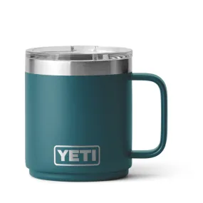 21071502560 TAZA RAMBLER 10oz STACKABLE MUG TAPA MAGNETICA AGAVE TEAL MARCA YETI