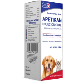 Apetikan Solución Oral 30ml - Pet's Pharma