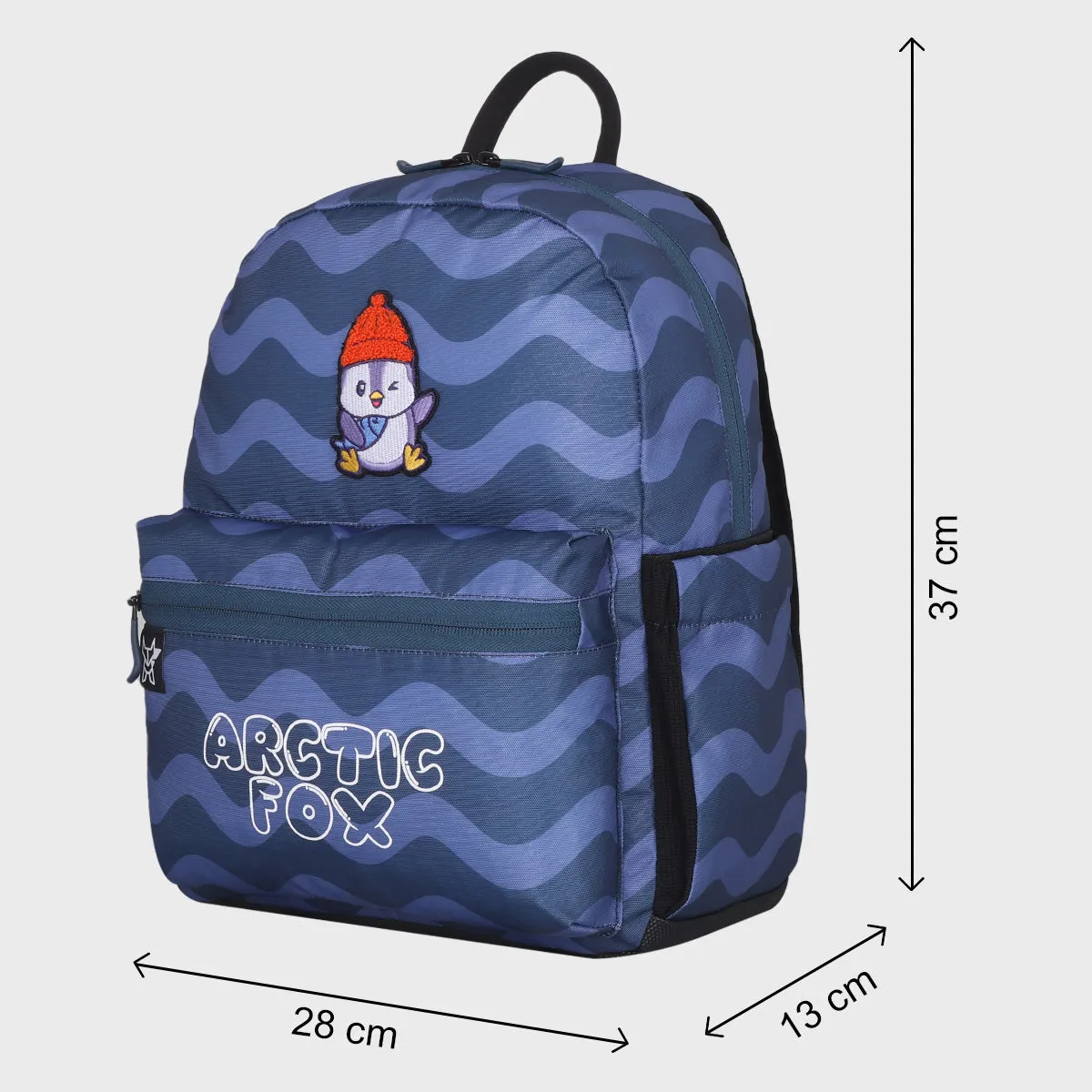 Arctic Fox Frost Dark Denim School Backpack for Boys and Girls