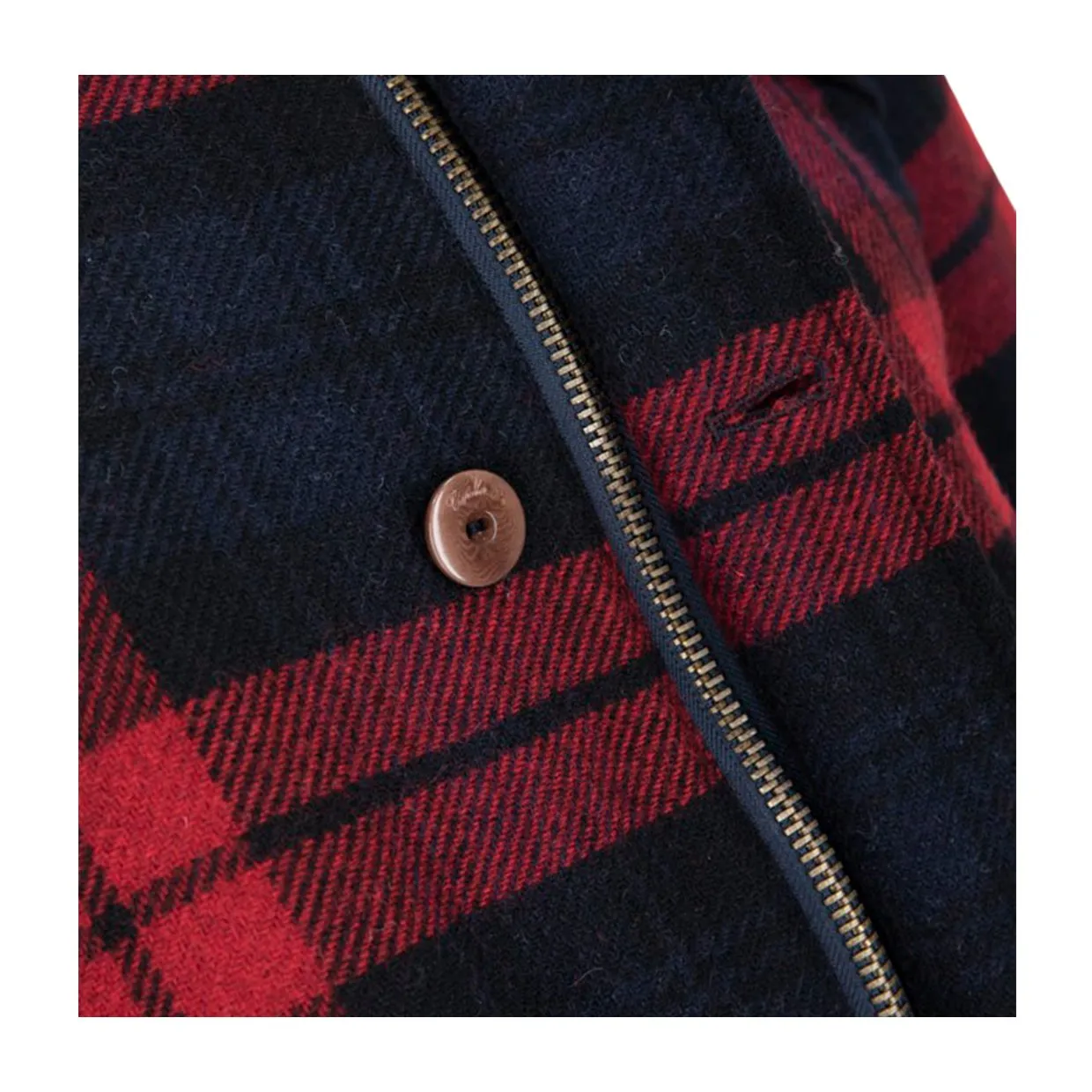 Blouson Capalbio Check Rosso / Blu