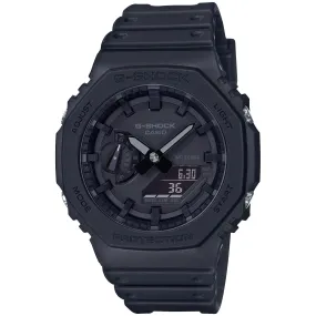 Casio G-Shock Black Carbon CasiOak GA2100 Series GA2100-1A1