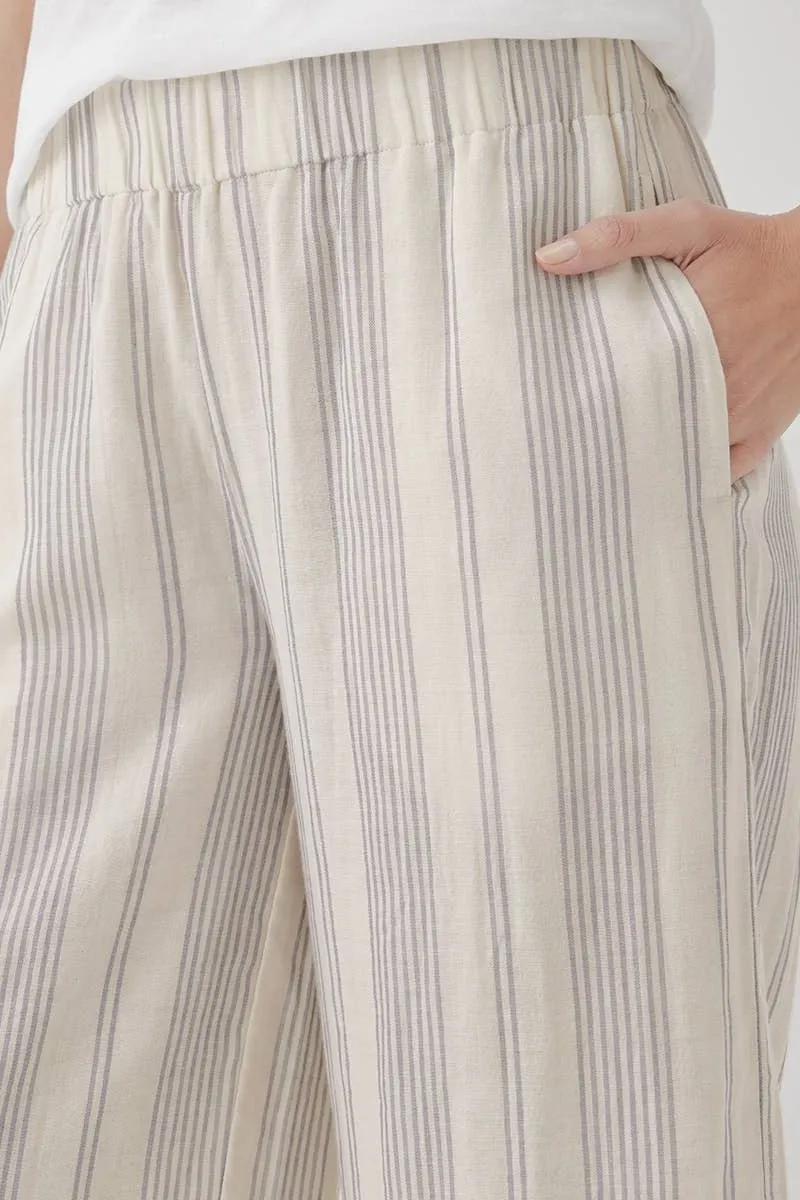 Coastal Double Gauze Wide Leg Pant