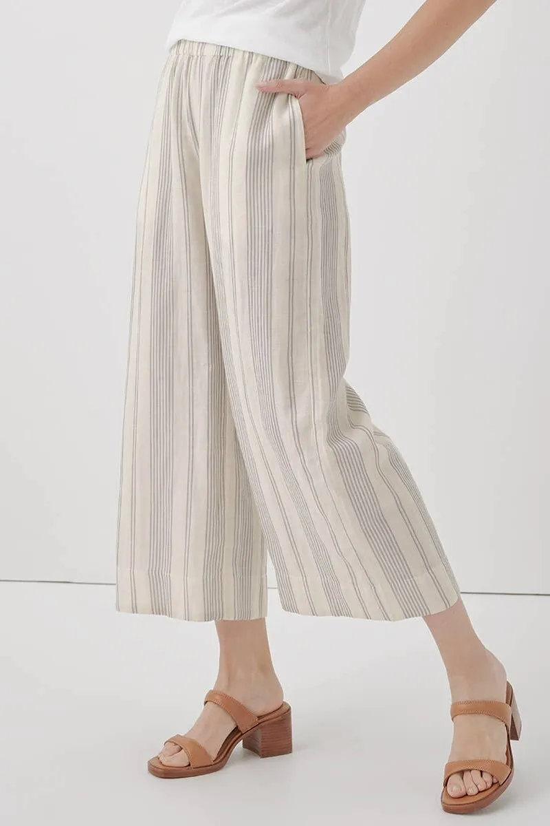 Coastal Double Gauze Wide Leg Pant