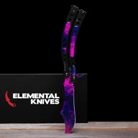 Doppler Phase 2 Folding Butterfly Knife