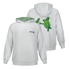 Grateful Dead | UPF 50 Hoodie | Logo and Turtles in Silver