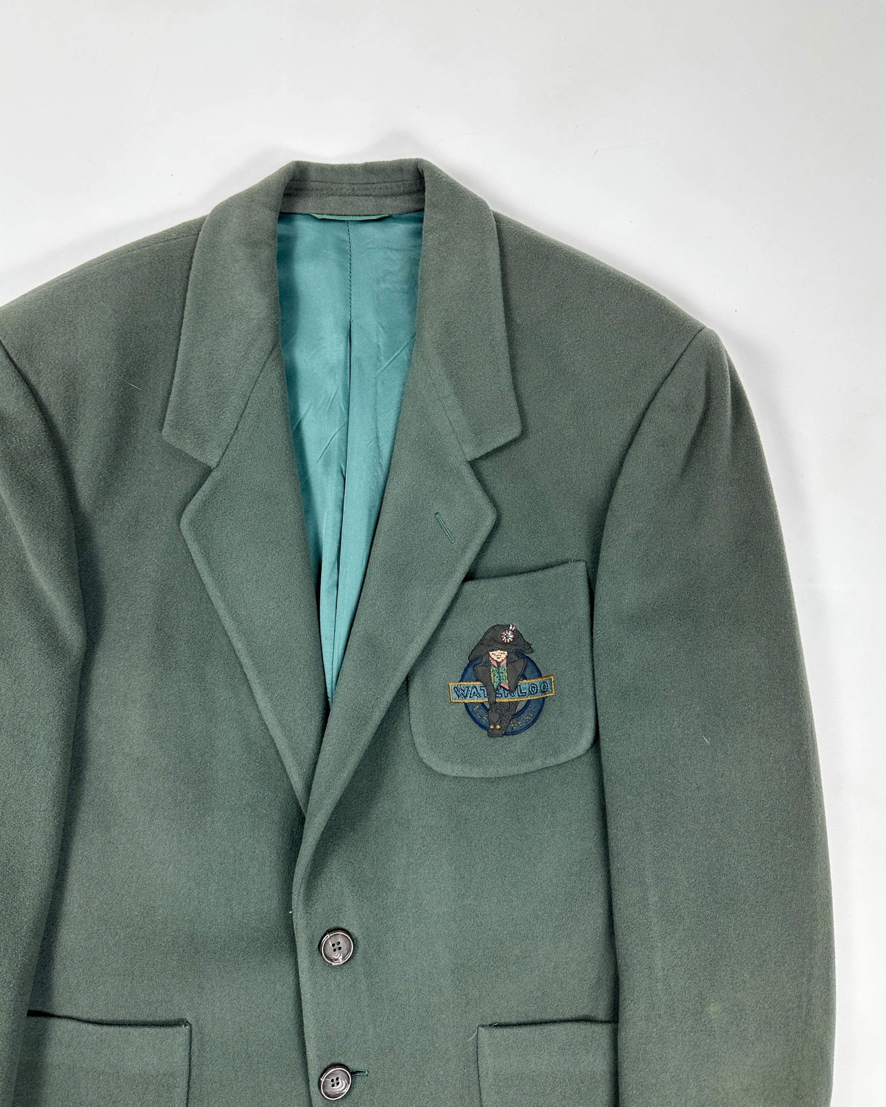 Iceberg "Waterloo" Deep Green Blazer 1990's