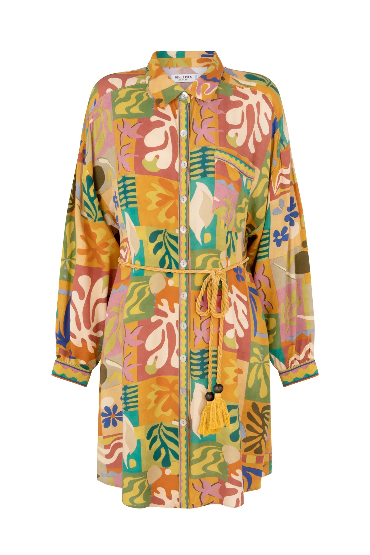 Liberty Oversized Shirt - Vivid