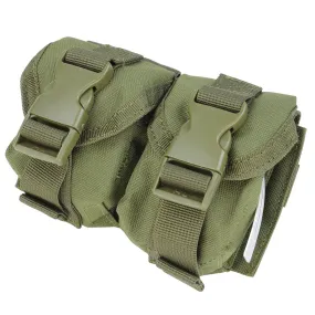 MA14-001 DOUBLE FRAG GRENADE POUCH VERDE MARCA CONDOR