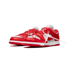 Nike Dunk Low Off-White University Red