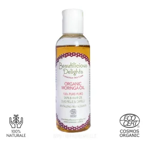 Olio di Moringa Bio - Rivitalizzante Pelle & Capelli Cosmos Organic