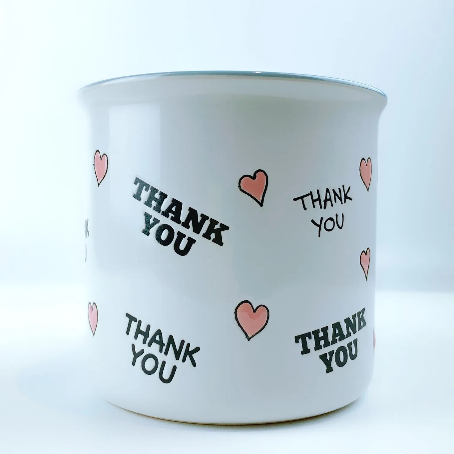 Peanuts Snoopy Scrub Wearing 'Thank You' Doctor Ceramic Mug 21 oz - Light Blue