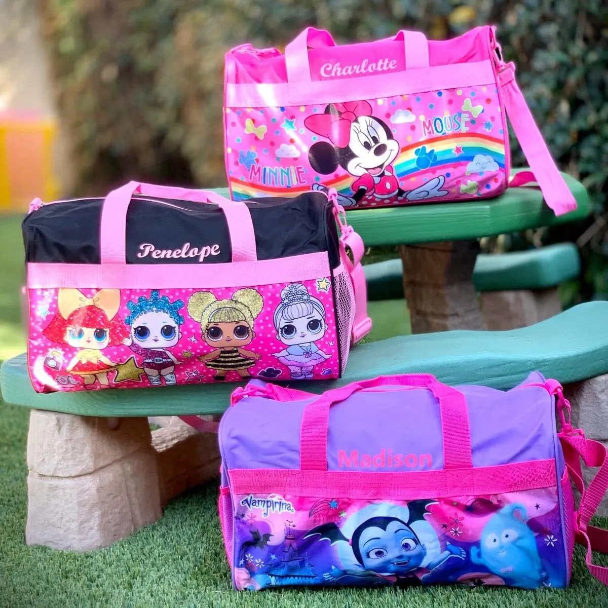 Personalized Kid's Travel Duffel Bag - Jojo Siwa