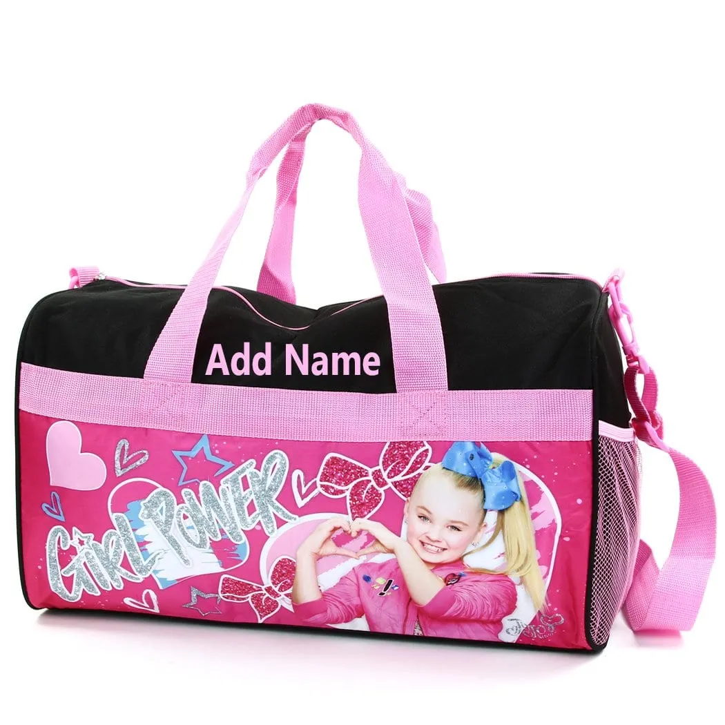 Personalized Kid's Travel Duffel Bag - Jojo Siwa