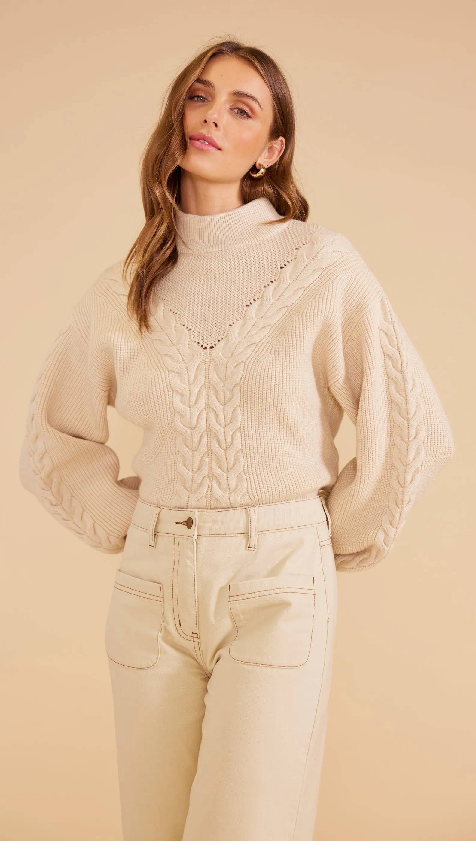 Stella Knit Jumper Oatmeal